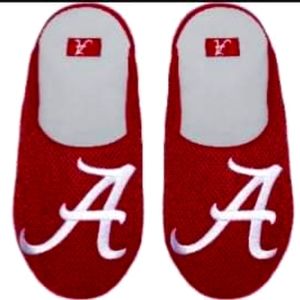 Alabama Crimson Tide FOCO Youth Big Logo Colorblock Mesh Slippers